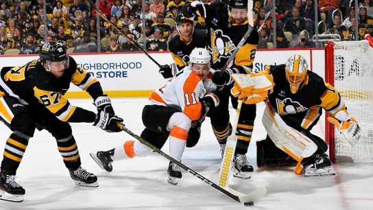 Nearing 30 goals, Rakell remains Hextall's best move: 'Every game I want to score' taken at PPG Paints Arena (Penguins)